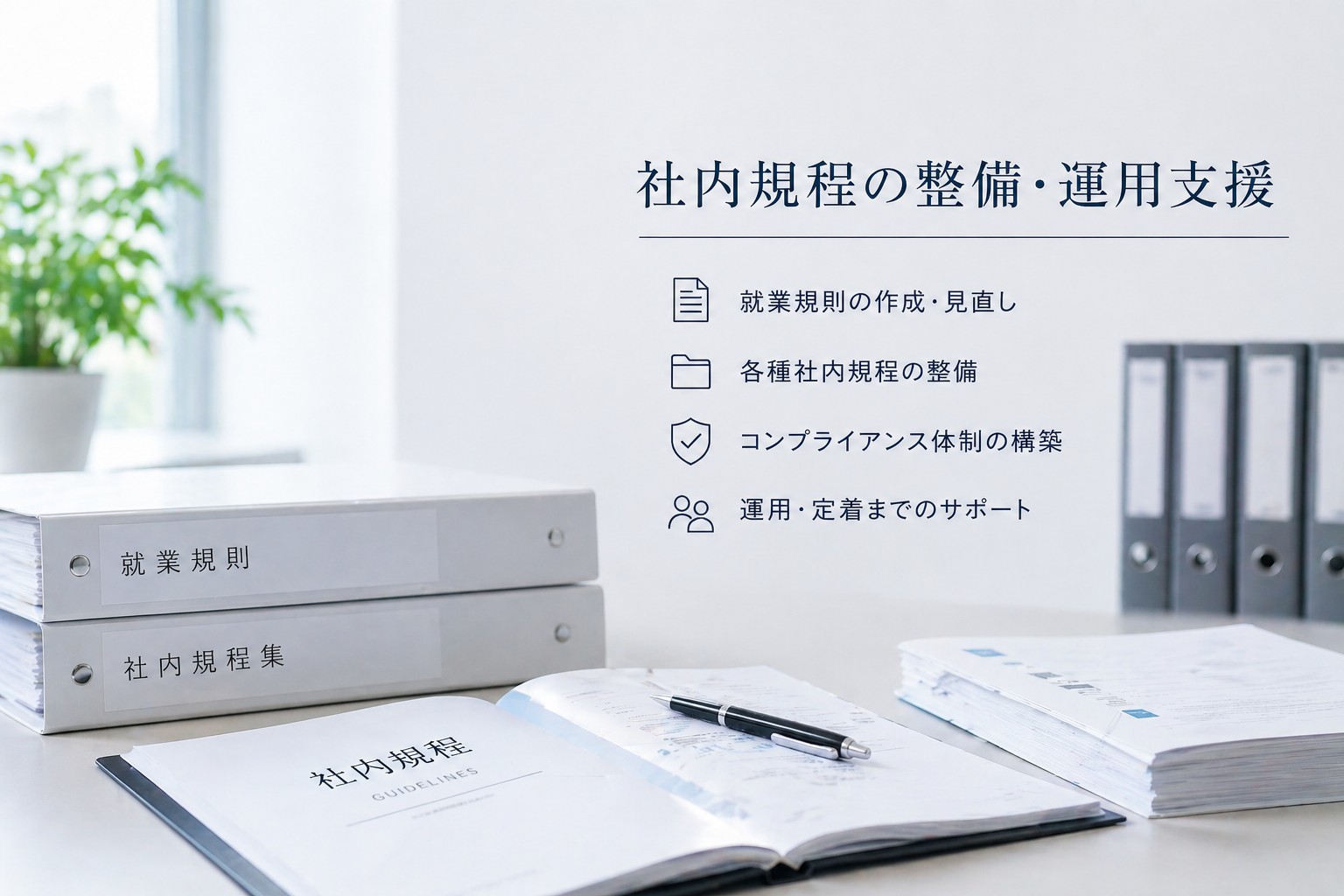 社内規程整備